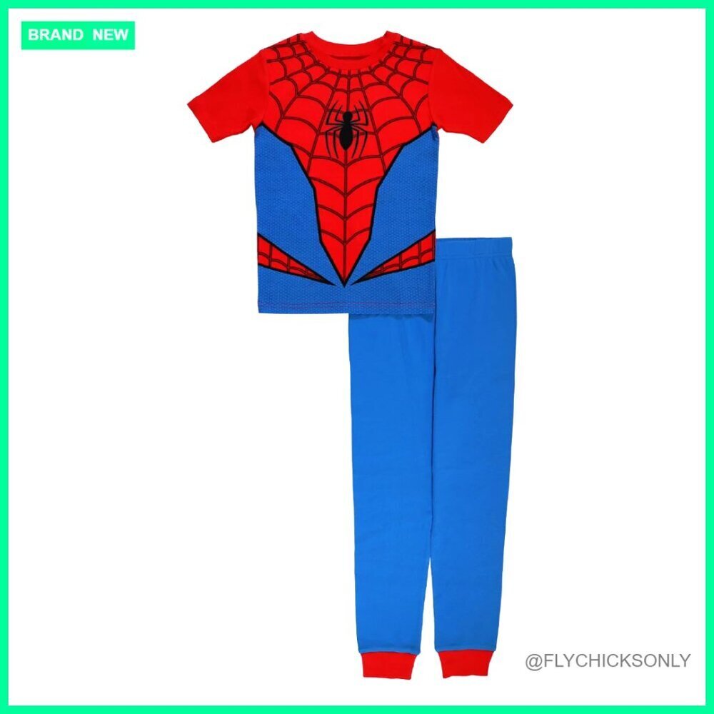 4T Toddler Cotton Pajama Set, Superhero Snug-Fit Sleepwear